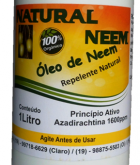 Óleo de Neem Puro emulsificado Litro